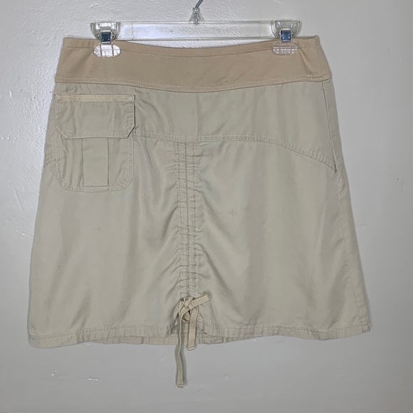 ATHLETA Casual Athletic Cream Mini Skirt 841271, Size 4 READ DESCRIPTION - Picture 1 of 15